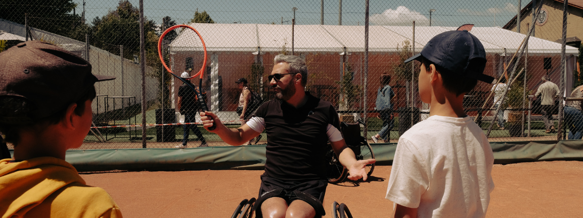 Marc Vaucoret, 26e joueur français de paratennis