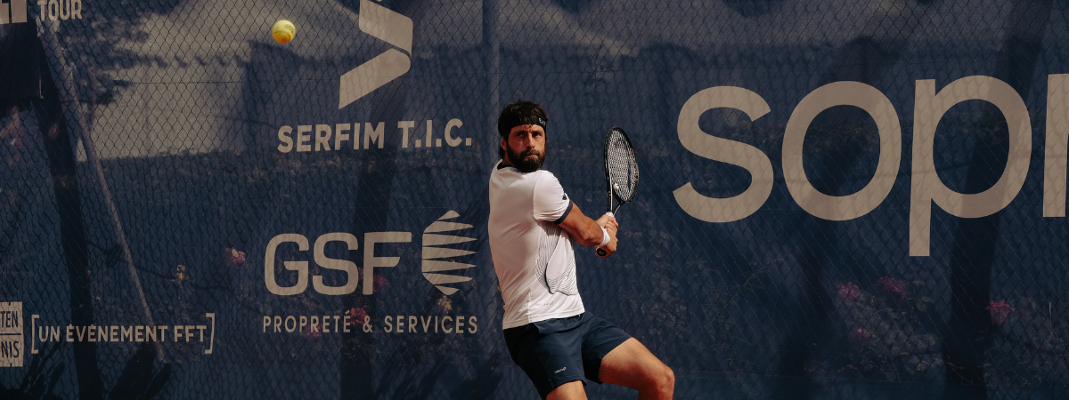 Basilashvili à l'Open Sopra Steria de Lyon